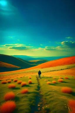 Reisen weg fern landschaft ohne Mensch