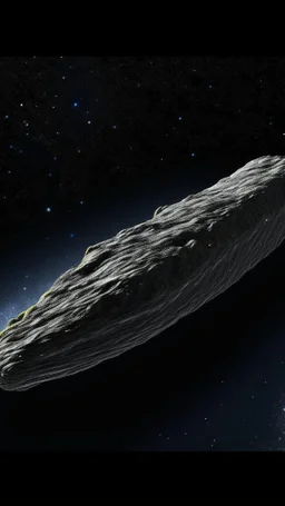 A comet looks like French Baguette