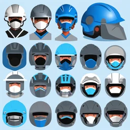Negocios , construcción , relaciones comerciales , trabajadores con cascos , en estilo gráfico , colores azul y gris.