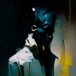 Minimal abstract oil paintings close up person parts and concrete fragments illuminated at night style of Justin Mortimer