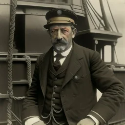 Crazy cargo ships captain 1920s