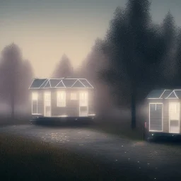 mobile-home-park-at-night-haze-fog-8k-hdr