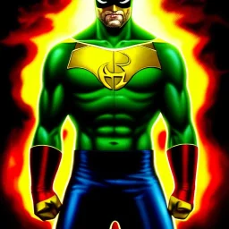 ultra detailed fullbody portrait of Iron Fist Marvel, extremely detailed digital painting, intrincate, extremely detailed face,crystal clear Big eyes, in the style of clyde caldwell, mystical colors , perfectly centered image, perfect composition, rim light, beautiful lighting, 8k, stunning scene, raytracing