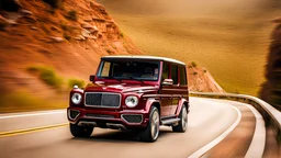 Bentley G Wagon fusion on road