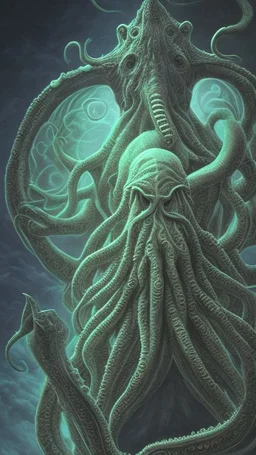 Le Grand Cthulhu s'élèvera de R'lyeh, Hastur l'Ineffable reviendra de l'étoile noire qui se trouve dans les Hyades près d'Aldébaran... Nyarlathotep mugira éternellement dans l'obscurité dont il a fait sa demeure, Shub-Niggurath pourra engendrer ses mille rejetons.