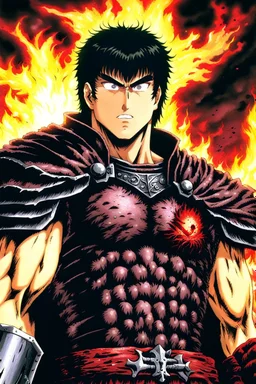 Guts from Berserk holds kills people