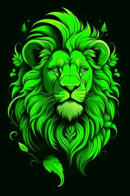 Green lion