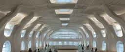 The ceiling of the Modern Modern Natural Light Museum