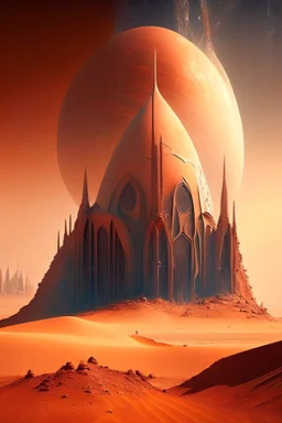 Cathedral on Mars