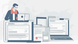 The image shows a person working on a laptop computer, appearing as if they are accomplishing a professional task. The person looks professional, expressing dedication and diligence in their work. In the lower right corner of the image, there appears to be the channel logo or the personal branding logo associated with the content, if applicable, which can be a distinctive emblem linked to the presenter. The image looks elegant and professional, clearly reflecting the theme of the video. It woul