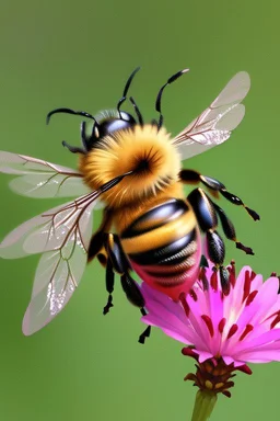 A cute bee