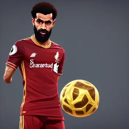 محمد صلاح معاه كورة ذهب