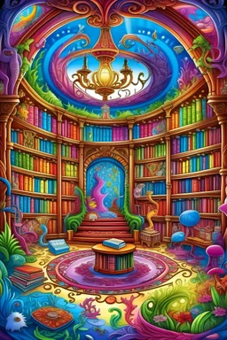 "Step into the magical world of the Enchanted Library through your colors! Create vibrant and whimsical scenes inspired by the mystical books, enchanted creatures, and spellbinding landscapes within the library. Let your imagination run wild as you bring to life the wonders hidden within the pages of the Enchanted Library Coloring Pages. Explore the magical realm with your favorite hues and watch as the colors weave a tale of enchantment on each page."