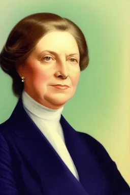 Female president modern, attractive portrait