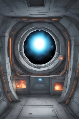 Portal in space