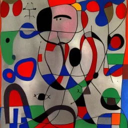 Putin by joan miro