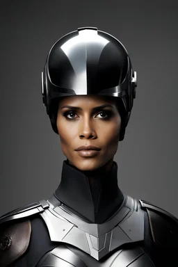 [helmet] News of Halle Berry arrival spread like wildfire, sparking curiosity and speculation among the citizens. Who was this mysterious figure? And what made Halle Berry worthy of standing alongside the legendary Judge Dredd? Berry's presence in the uniform represented more than just a passing of the torch. It symbolized the evolution of justice, a testament to inclusivity and the breaking down of barriers. Her arrival shattered preconceptions, reminding the people of Mega-City One that