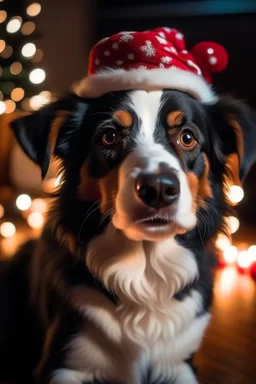 Christmas dog