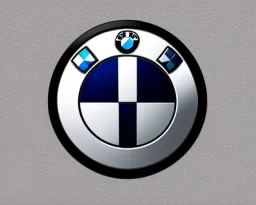 bmw brand, logo, round badge