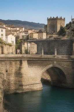 The bridge of Ronda Porto