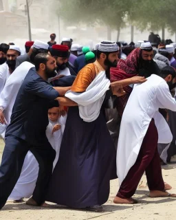 Muslims Fighting