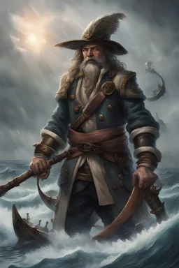 Your youth was spent on the high seas, as a crewmember on a ship of cutthroats. Your devotion to the gods of wrath began as simple rituals to ward off harsh weather. As you spent more years at sea, your bond with the forces of destruction grew ever stronger.