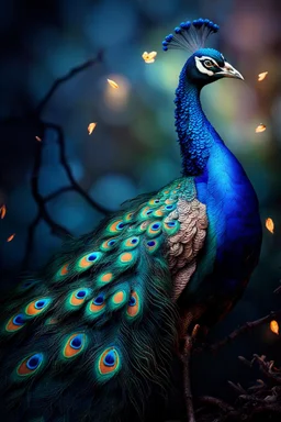 Create a picture of a strange colorful peacock standing near its twigs of branches and flowers lying on the river bank, decorated with flowers, highly detailed, maximalist, dreamy setting, high fine defined details, sharp, high resolution HDR 8x Modifiers: crisp quality Joris Hoefnagel Antonis Fylladitis velvety Lawrence alma tadema