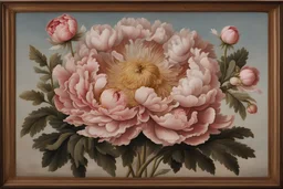 Ambrosius Bosschaert oil painting tufting tapestry Peonia flower bouquey