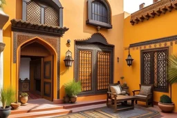 townhouse Morocco style