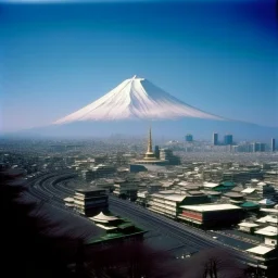 Tokyo Japan 1997 Mount Fuji Photo