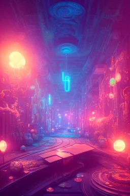 He world is falling apart and you like that, 3d ambient,3d depth, neon light,incredible, realistic, incrate detail