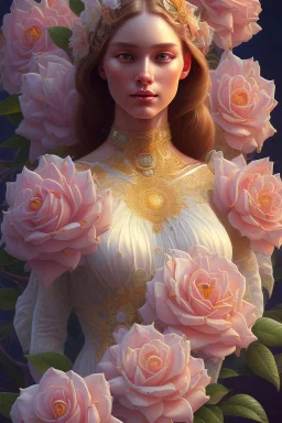 gardenia flowers, colorful, psychedelic, intricate, elegant, highly detailed, digital painting, artstation, concept art, smooth, sharp focus, illustration, art by artgerm and greg rutkowski and alphonse mucha