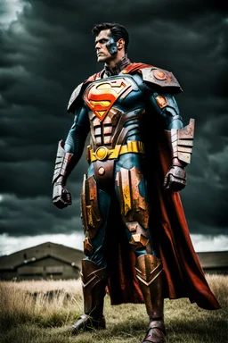 Rusted cyborg Superman, photograph