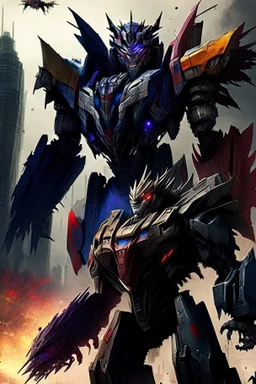 Assassins who are transformers Super advanced with nano technology Assassins who are transformers Super advanced with nano technology At war with Giant kaiju