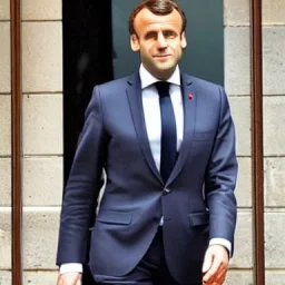 Emmanuel Macron as a femboy