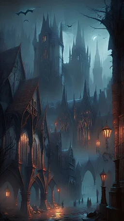 medieval vampire city