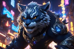 tai lung in 8k solo leveling shadow artstyle, Kung fu panda, venom them, in the style of fairy academia, hard-edge style, agfa vista, dynamic pose, oshare kei, hurufiyya, rtx , neon lights, intricate details, highly detailed, high details, detailed portrait, masterpiece,ultra detailed, ultra quality