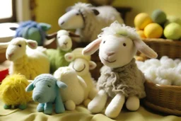 Plushie, the gentle and caring sheep, observed that sometimes toys felt a little left out. Organizing a "Kindness Day," Plushie encouraged each toy to perform small acts of kindness. They shared toys, exchanged stories, and created a stronger bond, discovering that kindness could be as contagious as laughter.