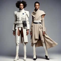 Fashion Models in the Star Wars Universe