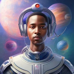 cosmos masterpiece man, sango fantasy, fantasy magic, intricate, sharp focus, illustration, highly detailed, digital painting, concept art, matte, artgerm and paul lewin and kehinde wiley, full figure, fit in board, cyber punk, pretty accurate hands face fingers, natural aye, fit within portrait