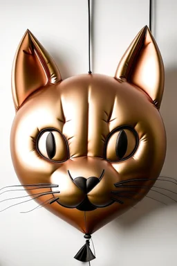 balloon shaped like a cat head