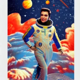 Outer space elvis