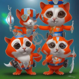 cartoon police animals