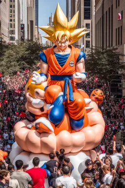 goku macys float