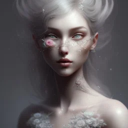 Black rose beautiful girl,utra realistic,highly detailed, masterpiece, delicate detailed, sharp focus, insanely detailed, fantasy art, intricate detailed, elegant, fog, Special Lighting, Vibrant, color Scheme, forest, unreal engine 5, trending on artstation