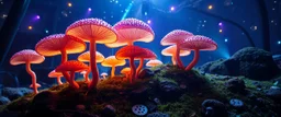 contrapunctus fungus in the style of fsol, beethoven, goa trance breaks, dancefloor drum and bass,