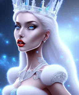 Ice crystal queen full image