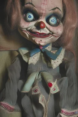 Very creepy ventriloquist doll