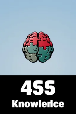 A brain or puzzle pieces symbolizing knowledge and problem-solving