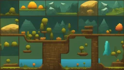 landscape tileset for 2d platformer